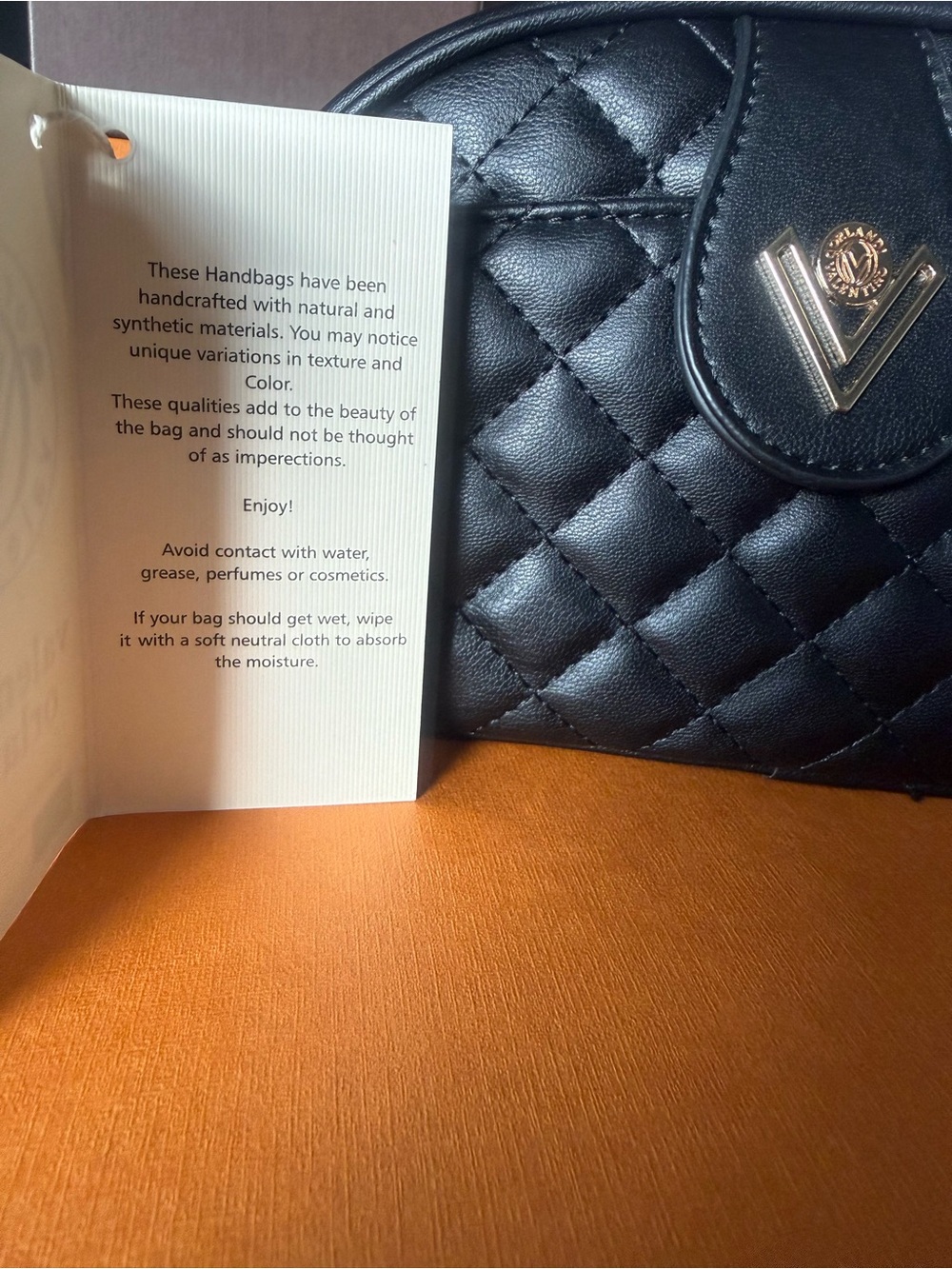 ✨🦋LIVE LOW START🦋✨Valentino Orlandi Quilted Camera Crossbody Bag - Picture 12 of 13